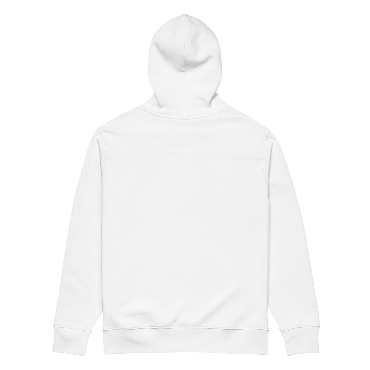 Unisex Bio-Kapuzenpullover mit kleinem gesticktem Retro-Röntgenmotiv im Pop-up-Stil auf der Brust – minimalistischer Hoodie für Zahnmedizin- und Dental-Aesthetic-Fans in Schwarz oder Weiß