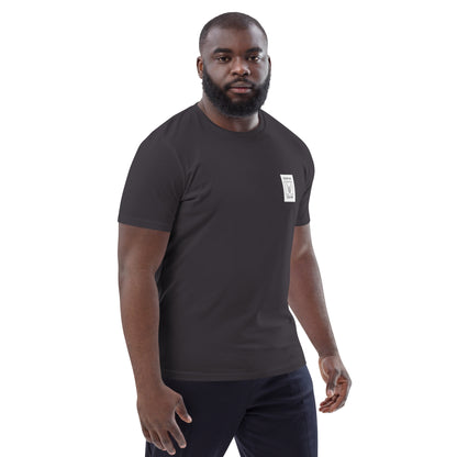 Unisex-T-Shirt aus Bio-Baumwolle mit Zahn-Icon und Spruch 'You're the root of my smile' – ideal für Zahnmediziner, Dentalfans und Mediziner.