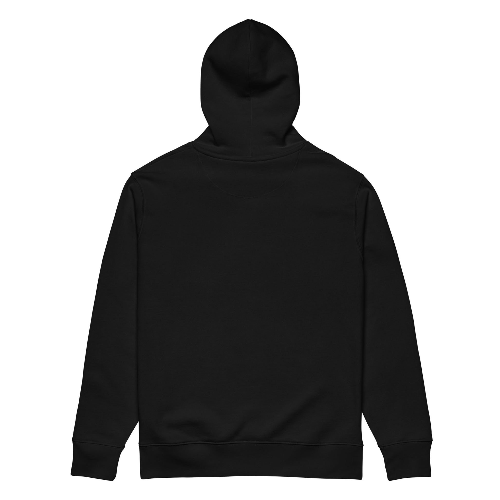 Unisex Bio-Kapuzenpullover mit kleinem gesticktem Retro-Röntgenmotiv im Pop-up-Stil auf der Brust – minimalistischer Hoodie für Zahnmedizin- und Dental-Aesthetic-Fans in Schwarz oder Weiß