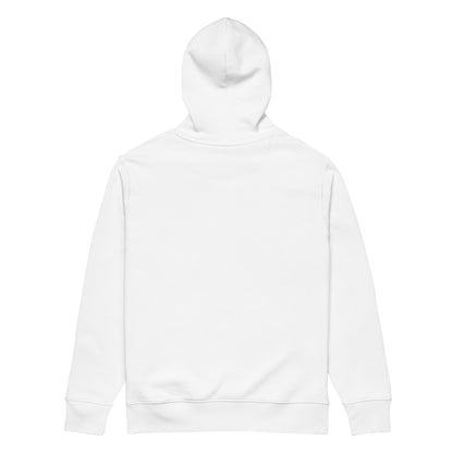 Unisex Bio-Kapuzenpullover mit kleinem gesticktem Retro-Röntgenmotiv im Pop-up-Stil auf der Brust – minimalistischer Hoodie für Zahnmedizin- und Dental-Aesthetic-Fans in Schwarz oder Weiß