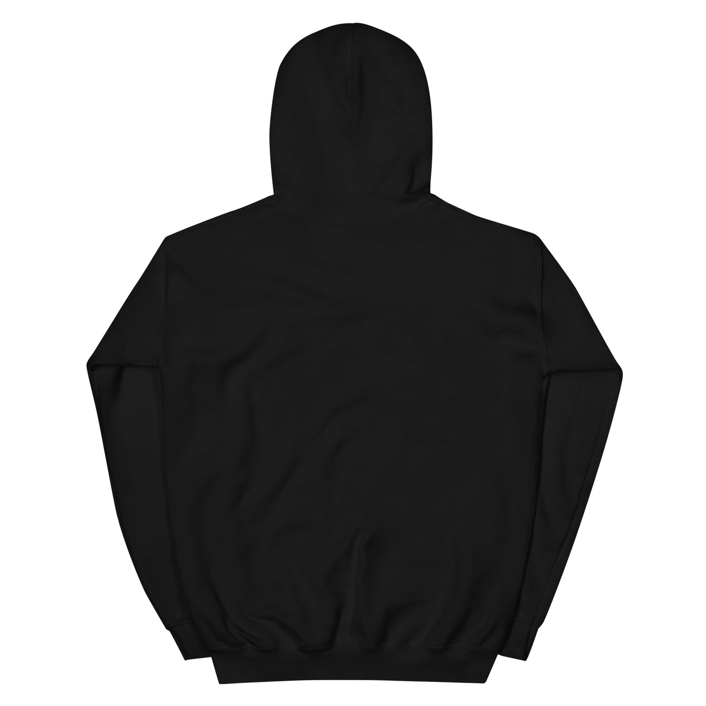 Unisex-Hoodie mit farbigem anatomischem Lungenmotiv und MeDenSci-Logo auf dem linken Ärmel