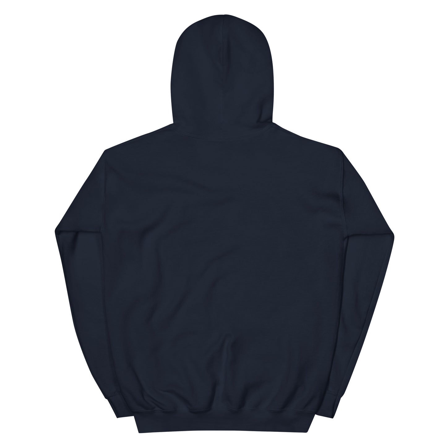 Unisex-Hoodie mit farbigem anatomischem Lungenmotiv und MeDenSci-Logo auf dem linken Ärmel