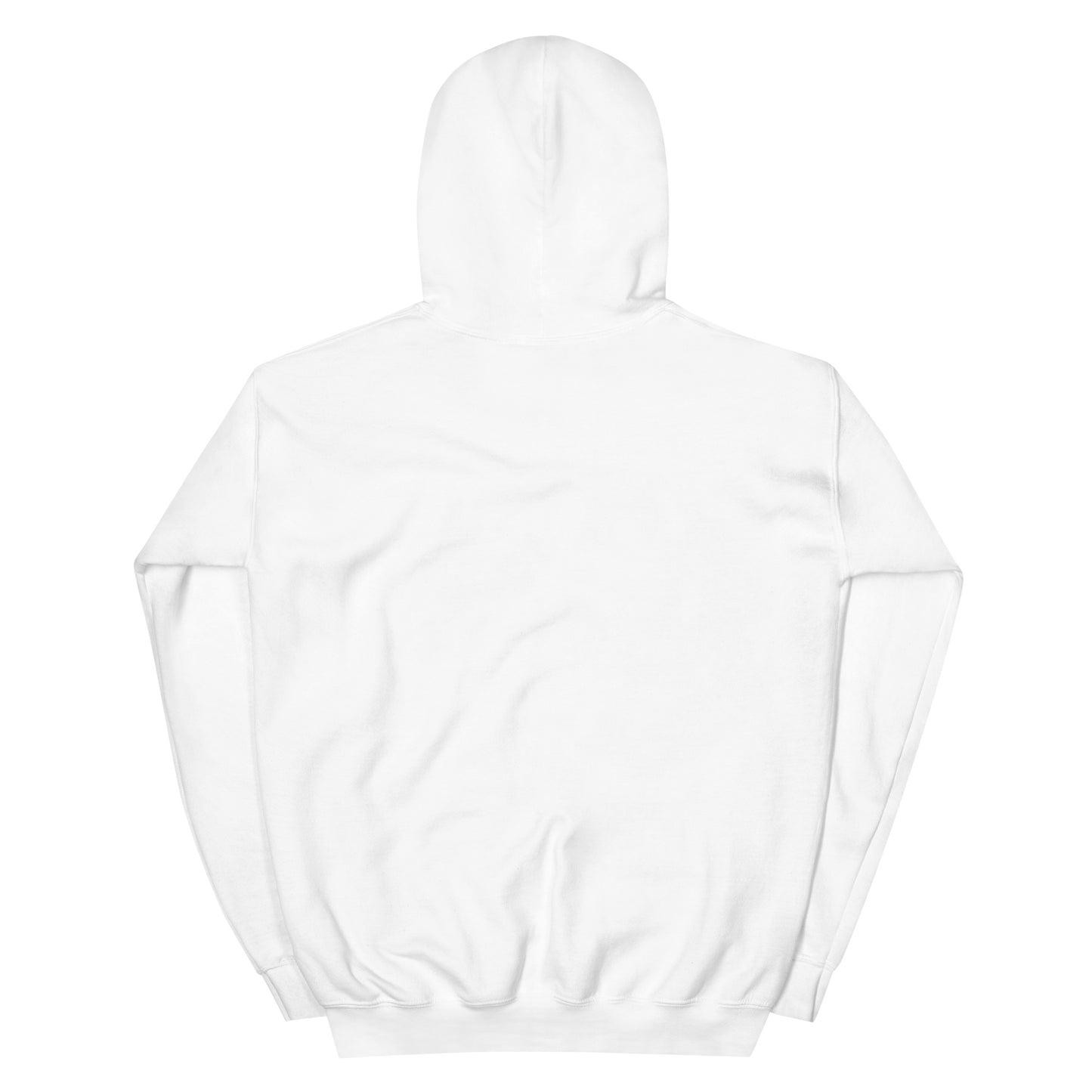 Unisex-Hoodie mit farbigem anatomischem Lungenmotiv und MeDenSci-Logo auf dem linken Ärmel